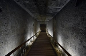 Main entrance passageway inside the royal tomb at Amarna